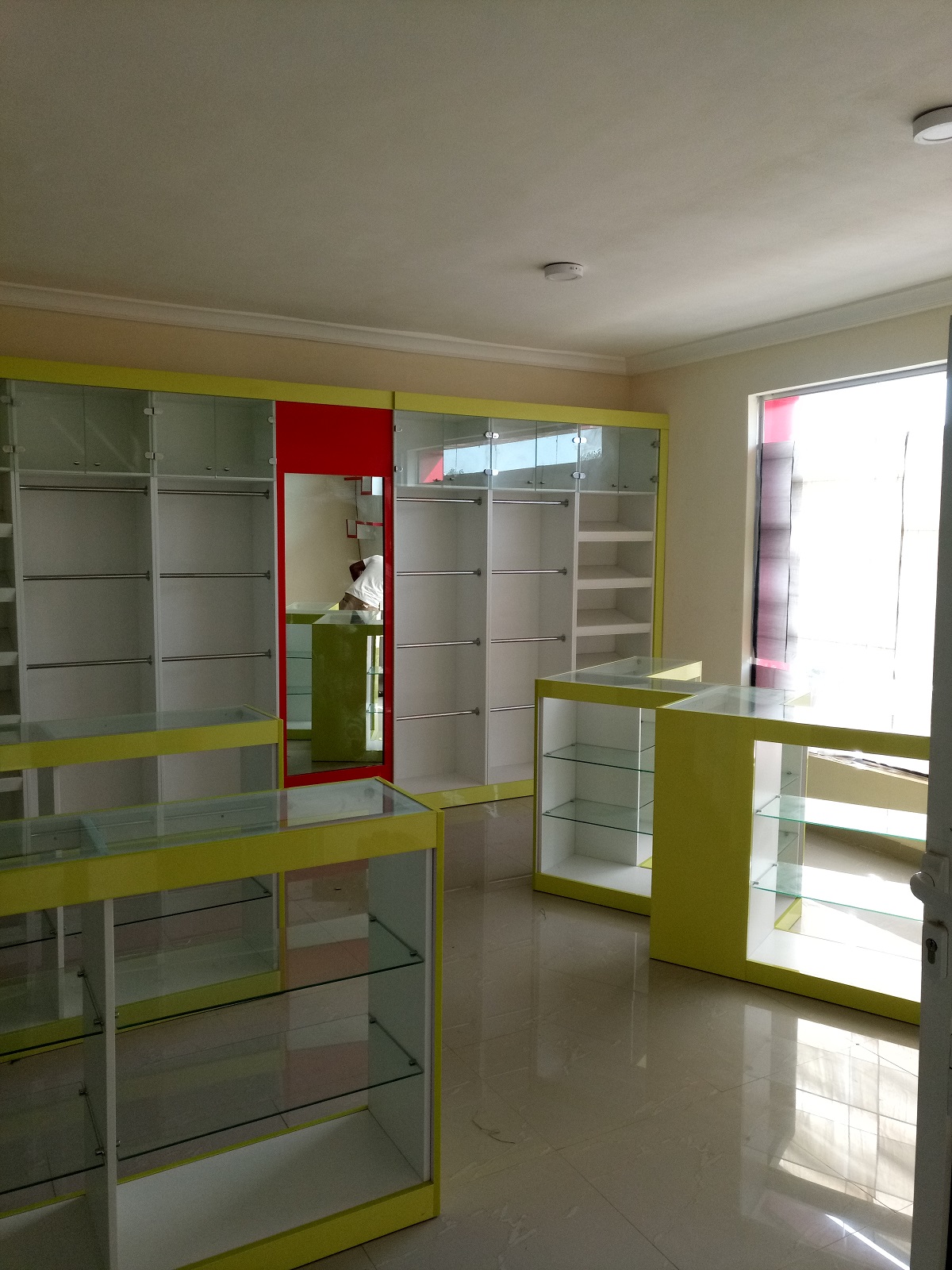 Trendy Display Shelves